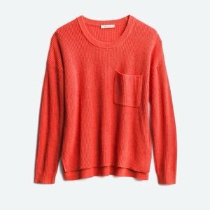 Madewell Tara Single Pocket Pullover Sweater